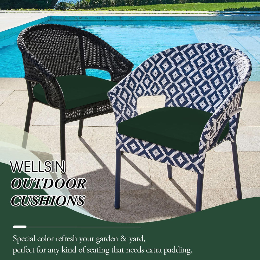 Packaging of Wellsin outdoor chair cushions
