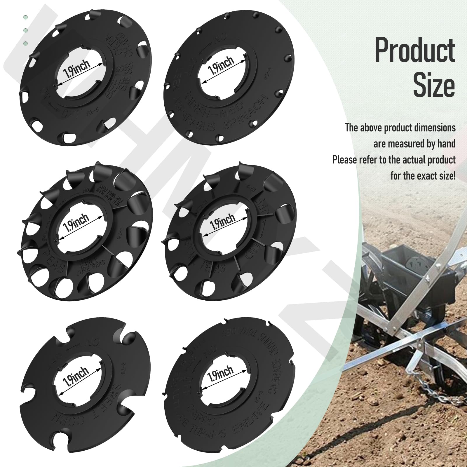 Packaging of WHMYZHL 60010 Optional Seed Plate Set