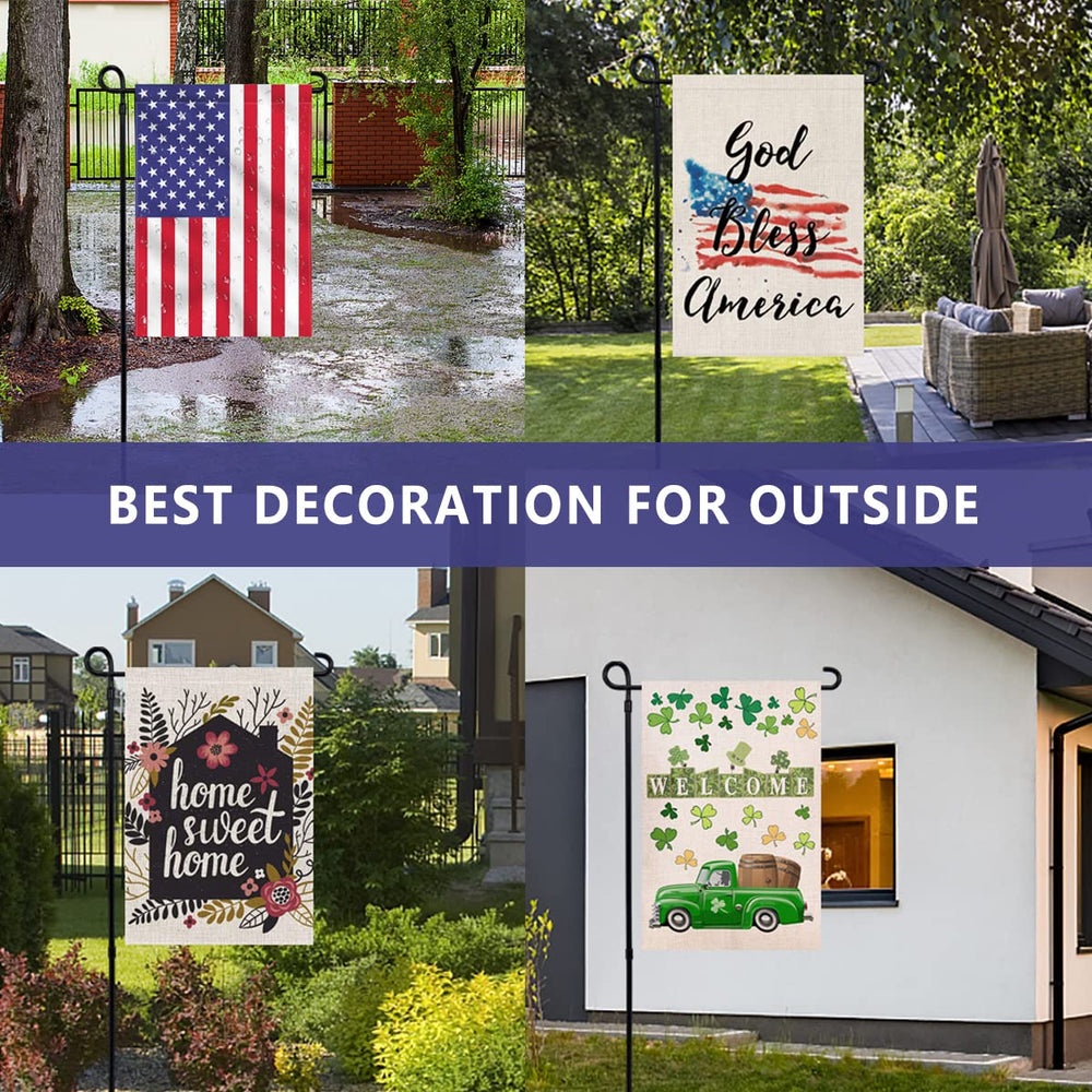 Packaging of YEAHOME Garden Flag Stand Holder