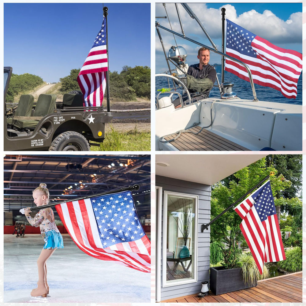 Packaging of YKFLY 6ft flag pole
