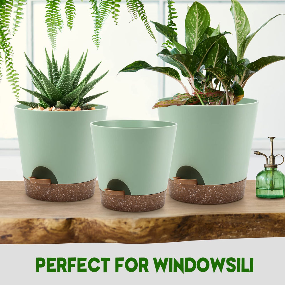 Packaging of YNNICO indoor self watering planters