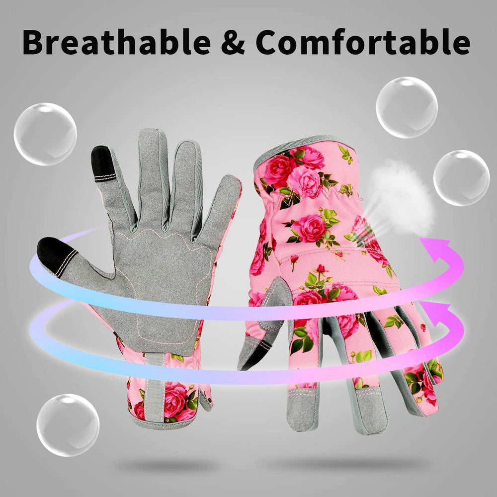 Packaging of YRTSH Gardening Gloves for Women