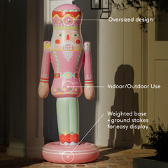Packed FUNBOY Inflatable Nutcracker ready for storage
