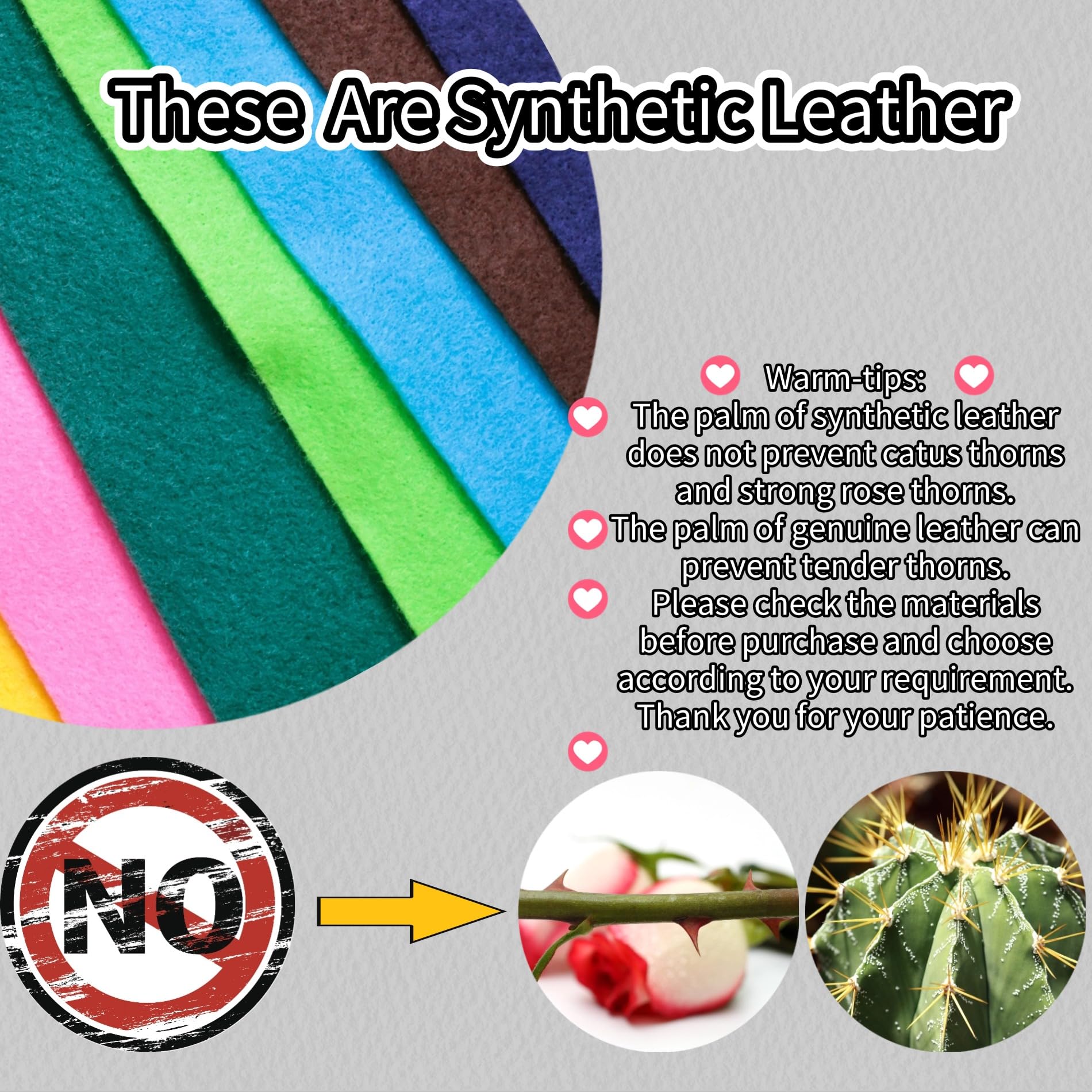 Padded palm of MSUPSAV gardening gloves for protection