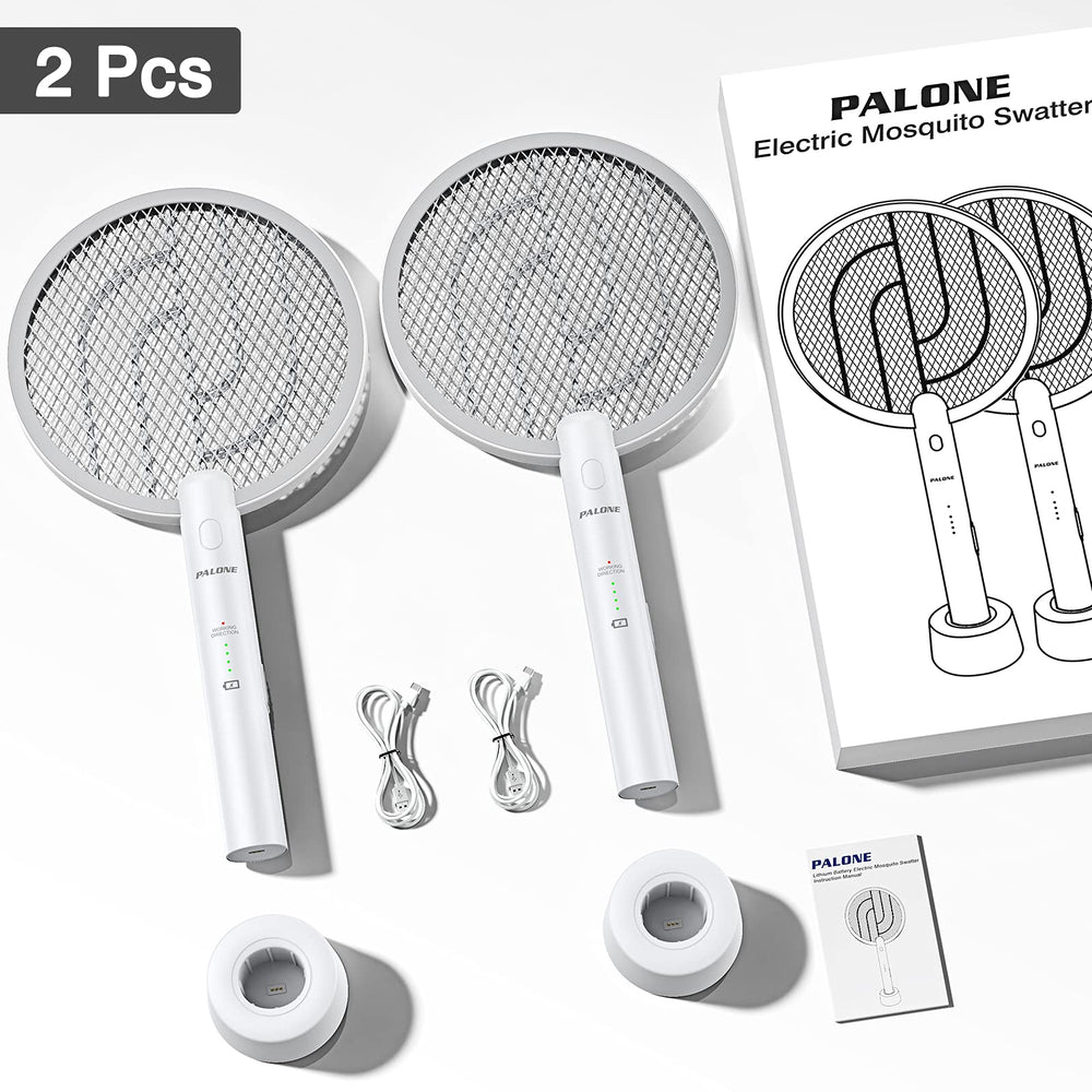 PALONE Electric Fly Swatter 4000V close-up of safety features