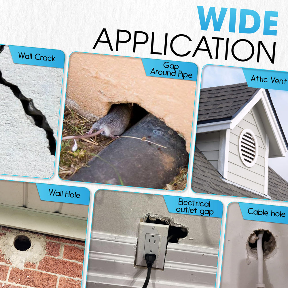 PAMAZY Rodent Barrier Kit packaging with all components visible