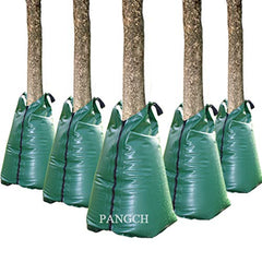 PANGCH Tree Watering Bag 20 Gallon front view, green