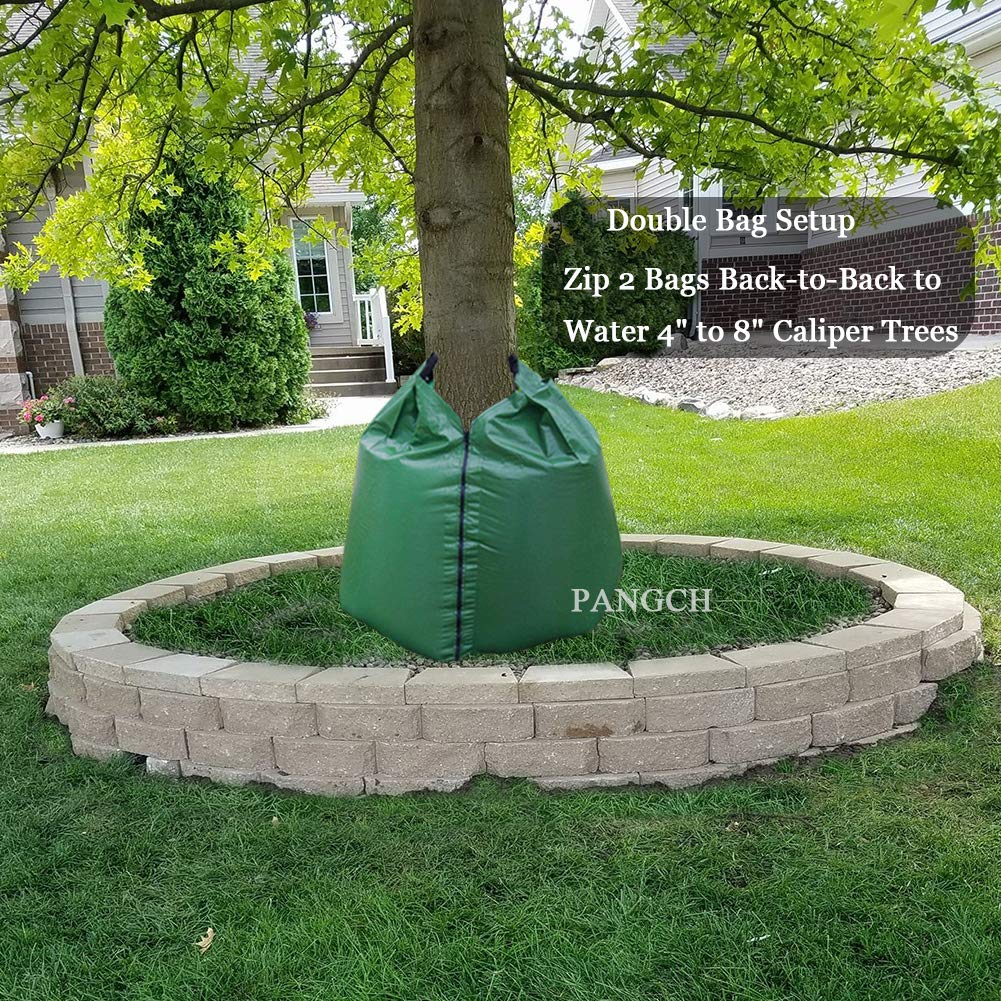 PANGCH Tree Watering Bag empty with measurement markings