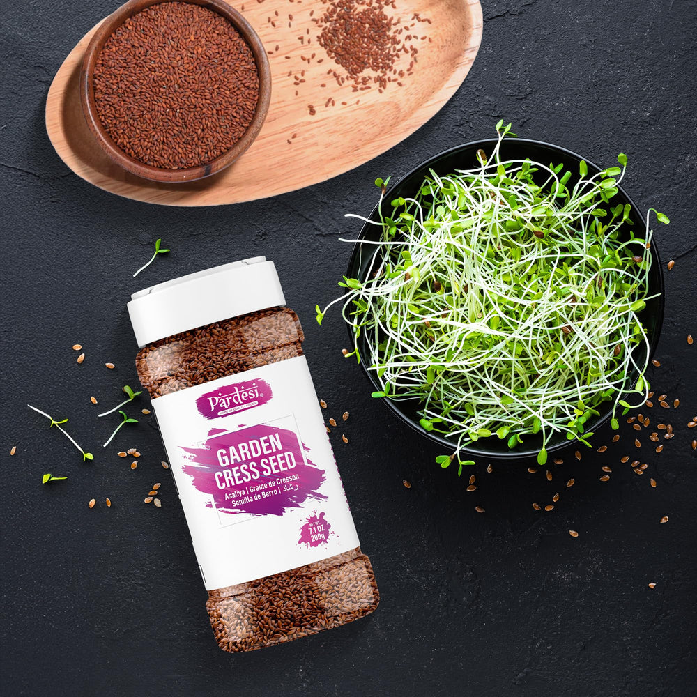 PARDESI Halim Seeds 300g jar with milk drink