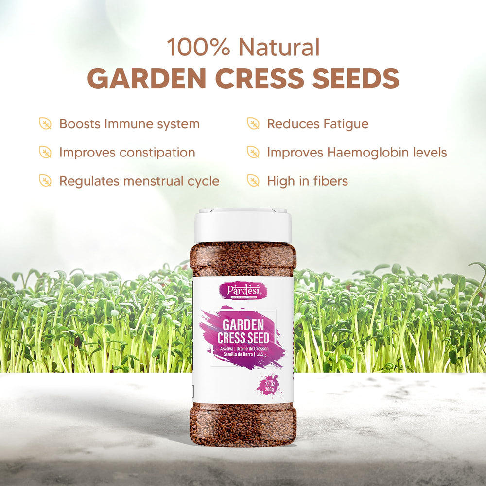 PARDESI Halim Seeds 300g jar with raita