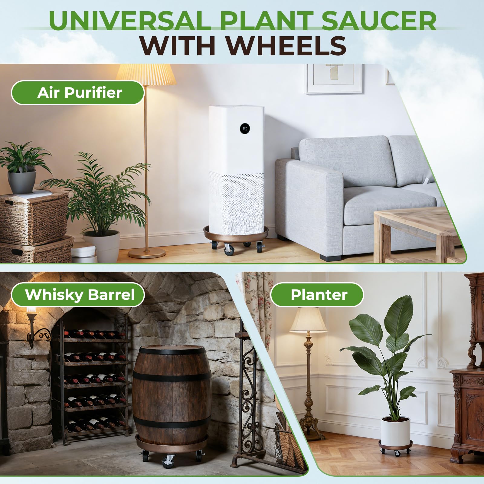Parsagi Plant Caddy dimensions and specifications