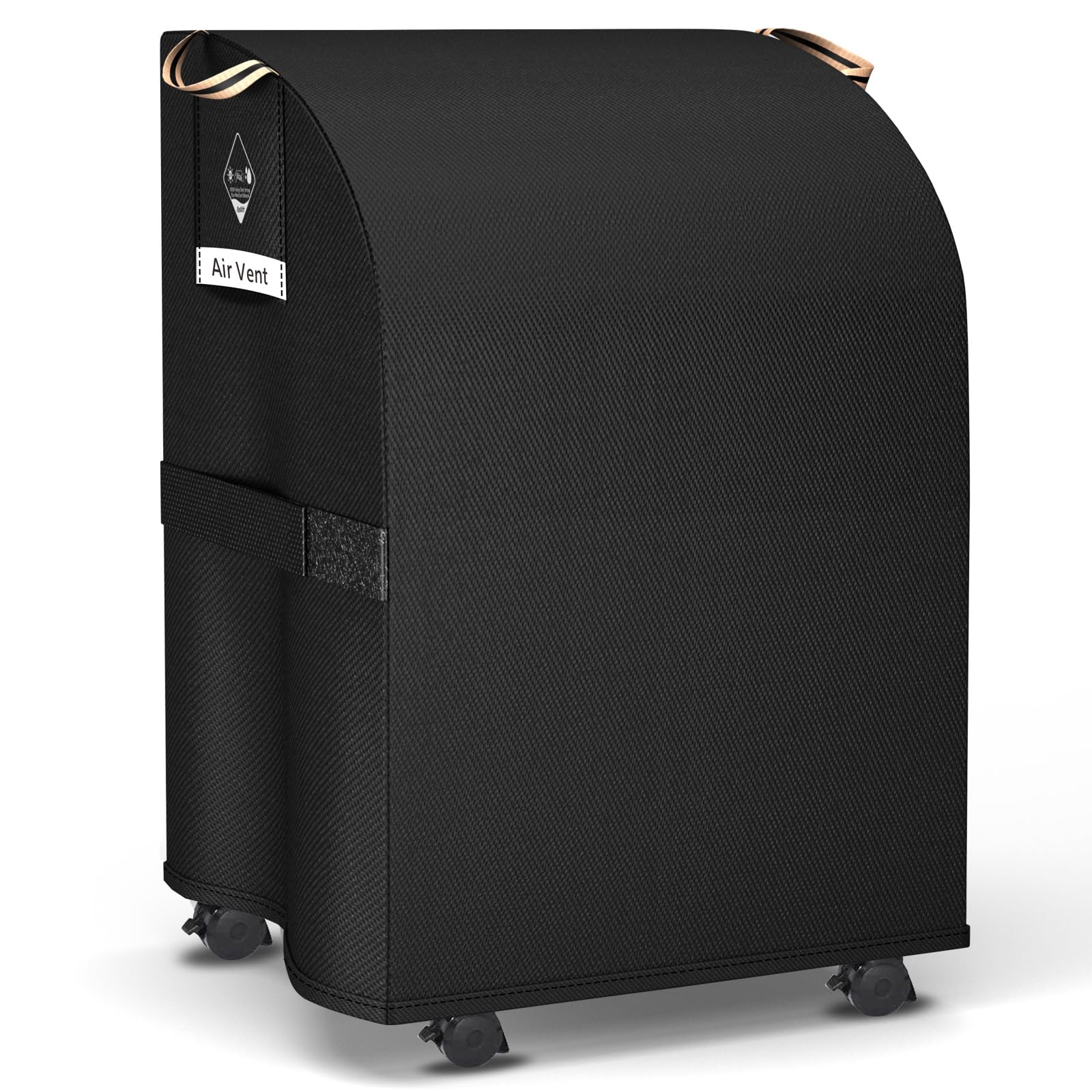 PasWith 32-inch small grill cover black front view