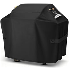 PasWith 55" Grill Cover in black, front view