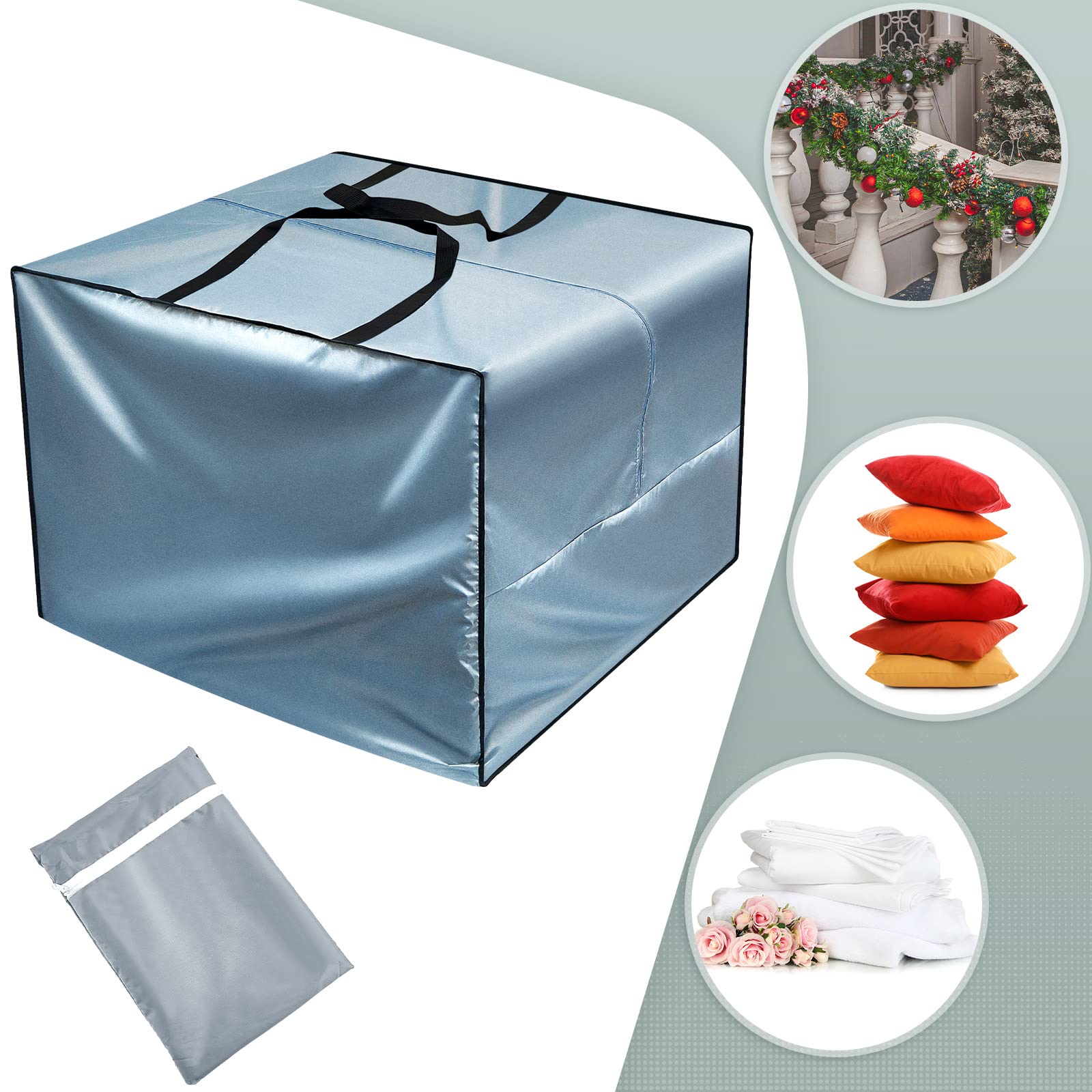 Patelai cushion storage bag with handles for easy carrying