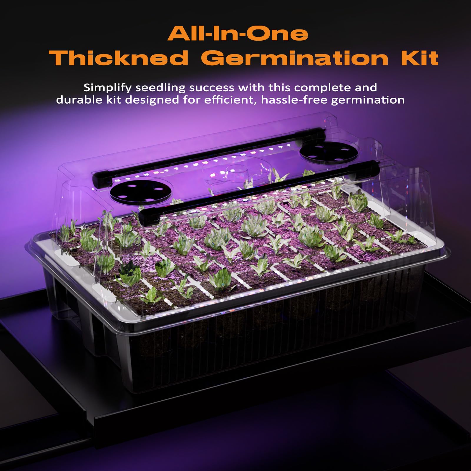 Patigrow seed starter kit packaging with all components displayed