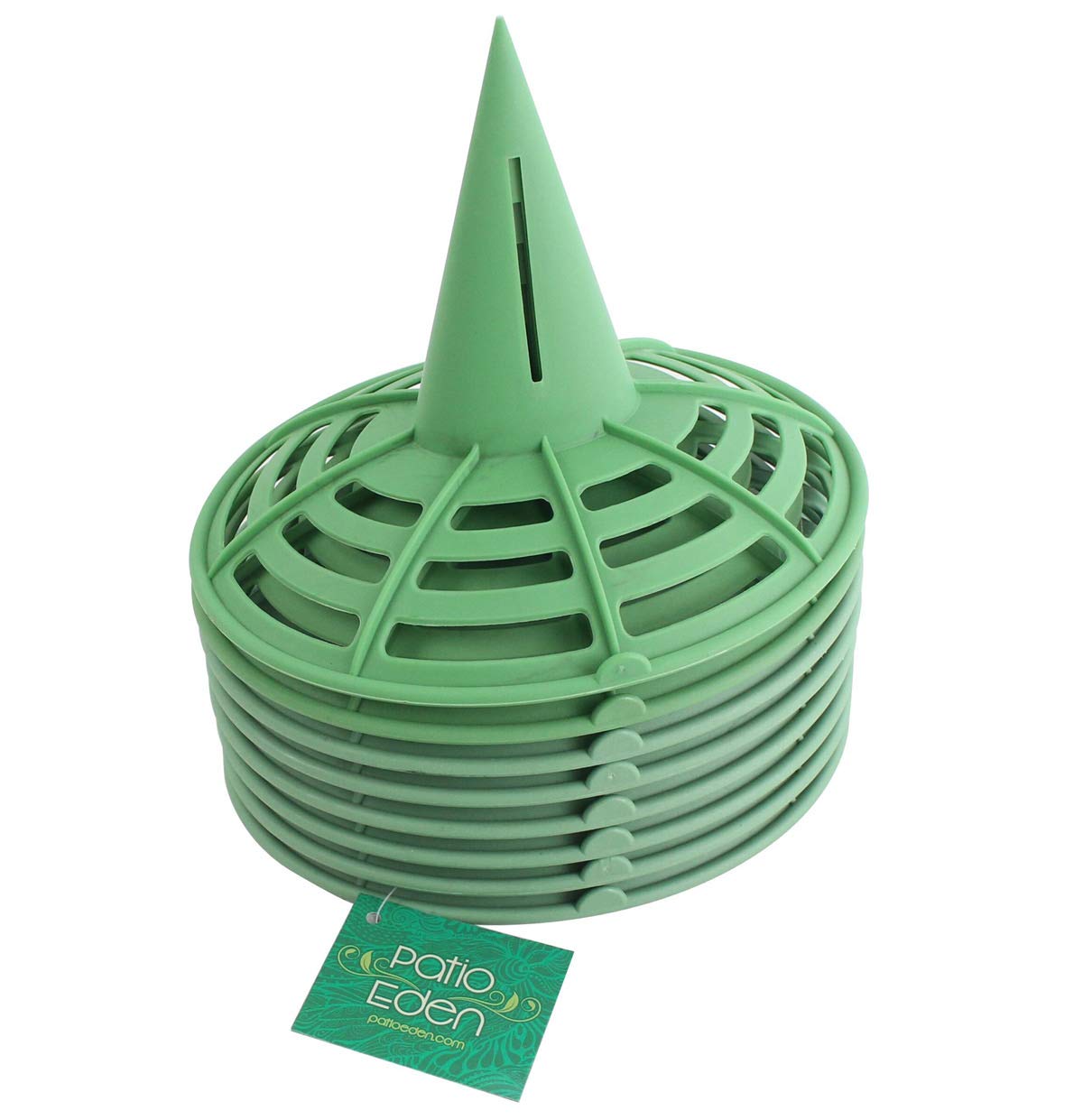 Patio Eden Melon Cradle 8 pack green cradles front view