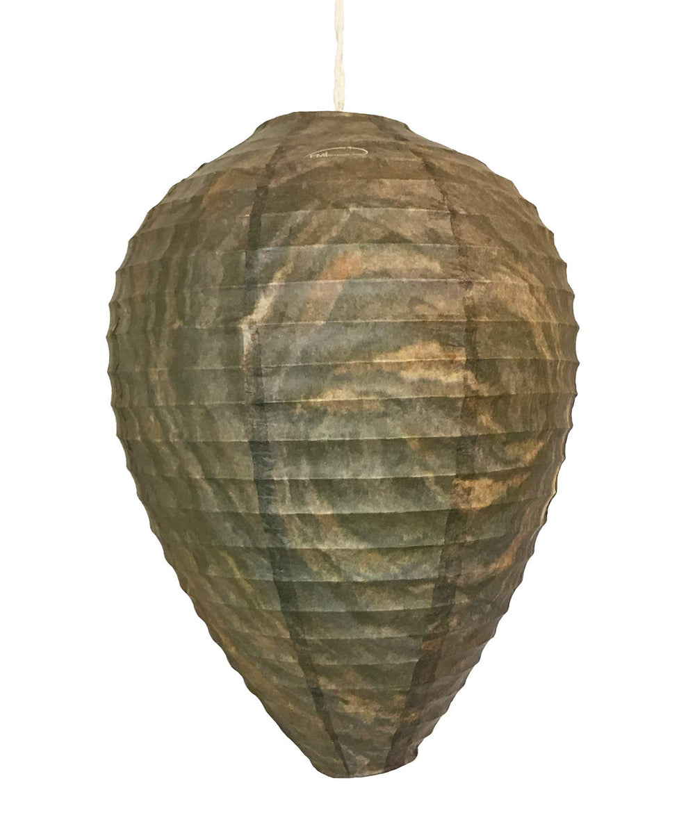 Patio Eden Wasp Nest Decoy in outdoor use scenario