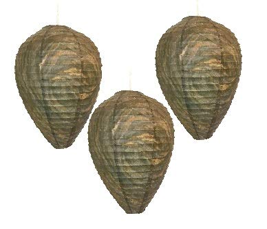 Patio Eden Wasp Nest Decoy packaging and details