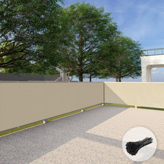 Patio Privacy Screen 3' x 25' beige model front view