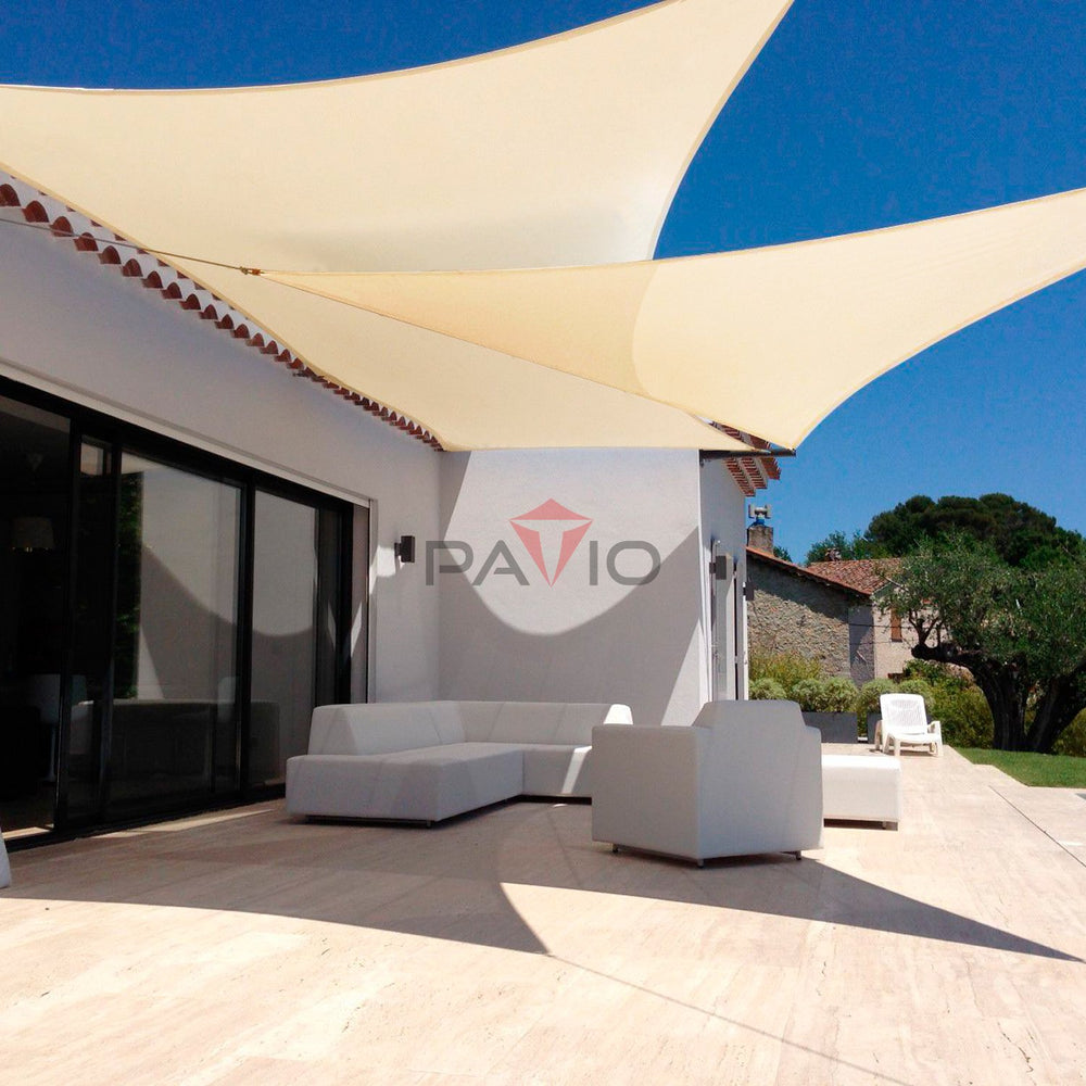 Patio Sun Shade Sail packaging view