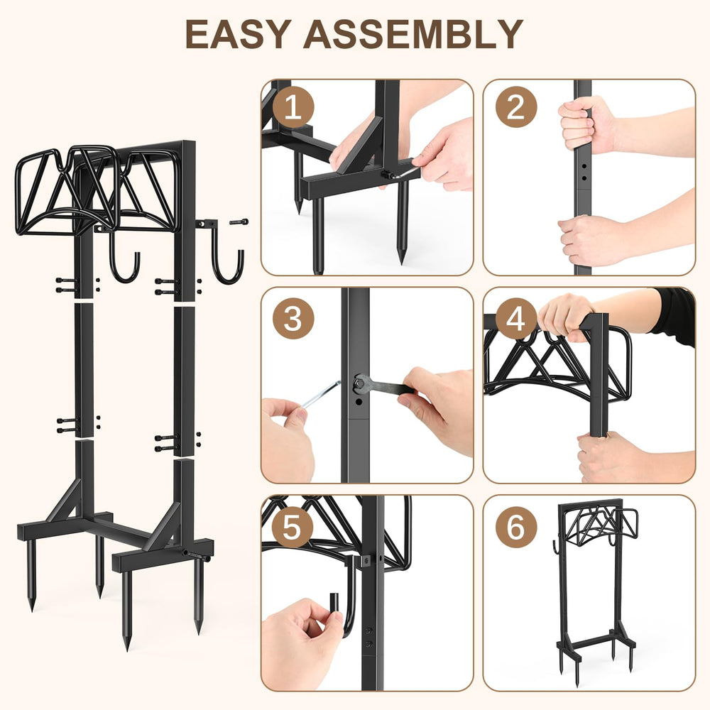 Patiobay garden hose holder assembly instructions