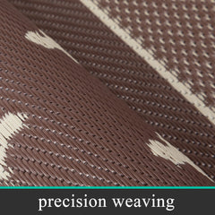 Pauwer Outdoor Rug 6x9 with carrying bag for easy transport