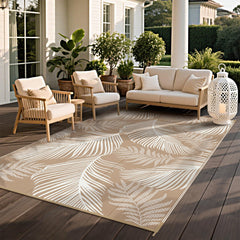 Pauwer Waterproof Outdoor Rug 5x8 with carrying bag