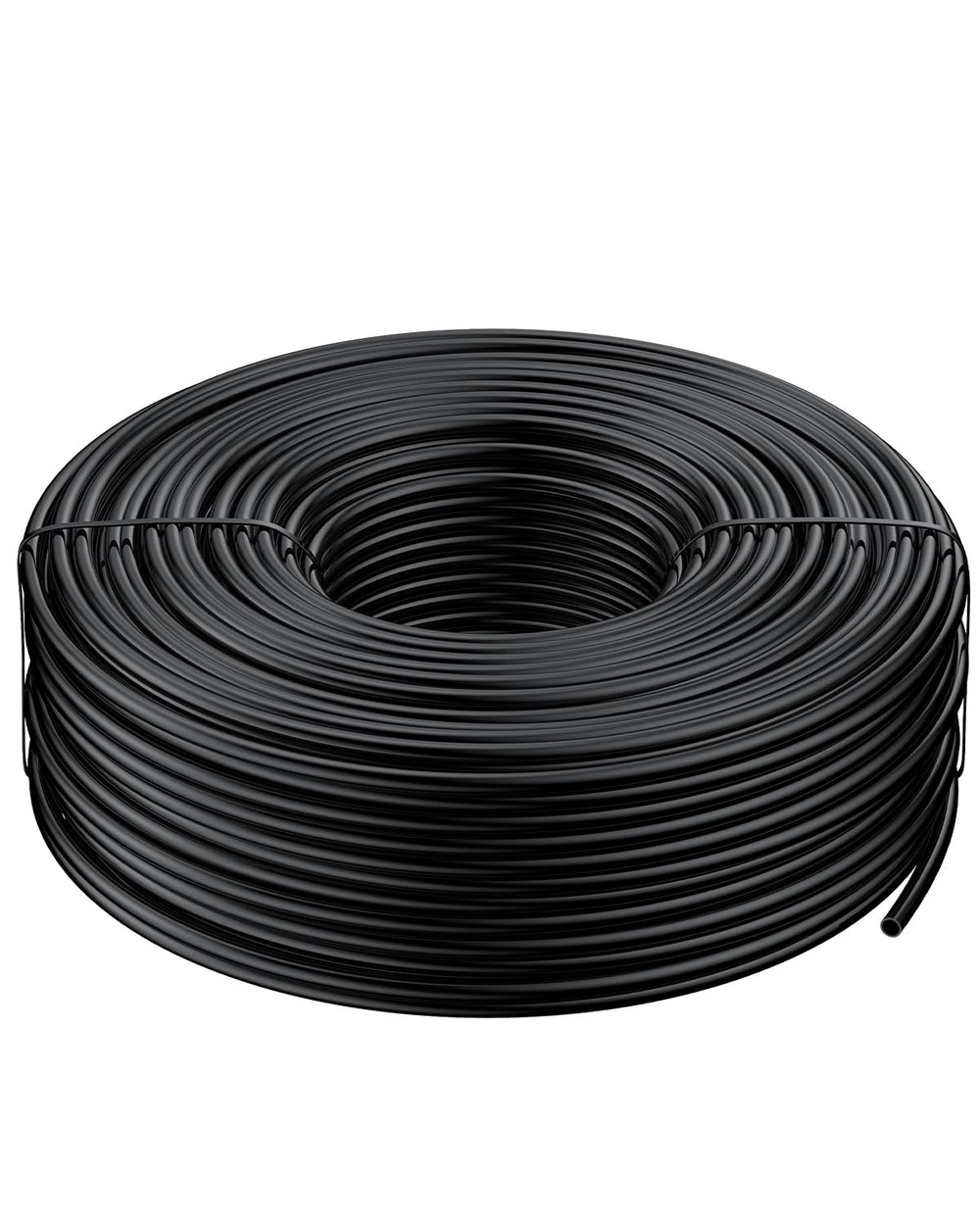 Pawfly 200FT 1/4 inch drip irrigation tubing black roll