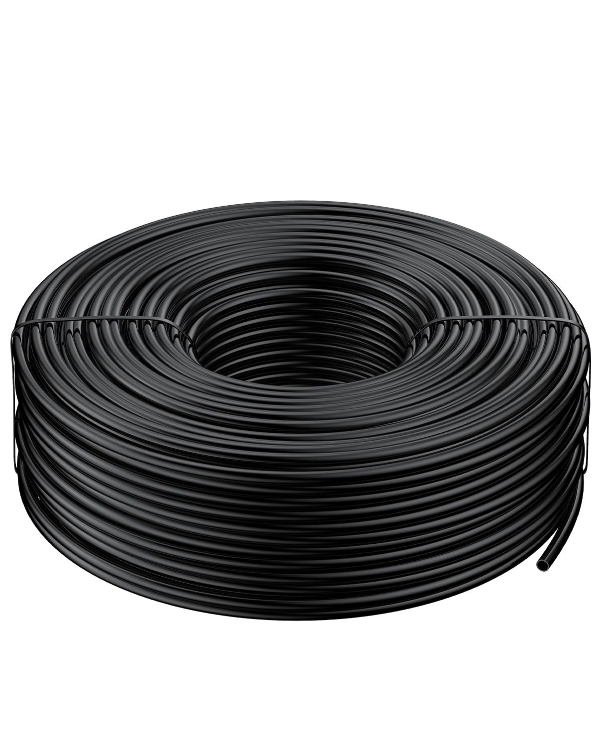 Pawfly 200FT 1/4 inch drip irrigation tubing black roll