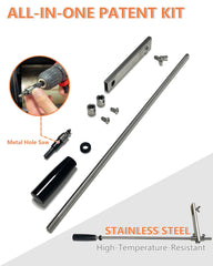 Pawsible Adjusting Bar mounted on a Pit Boss Grill