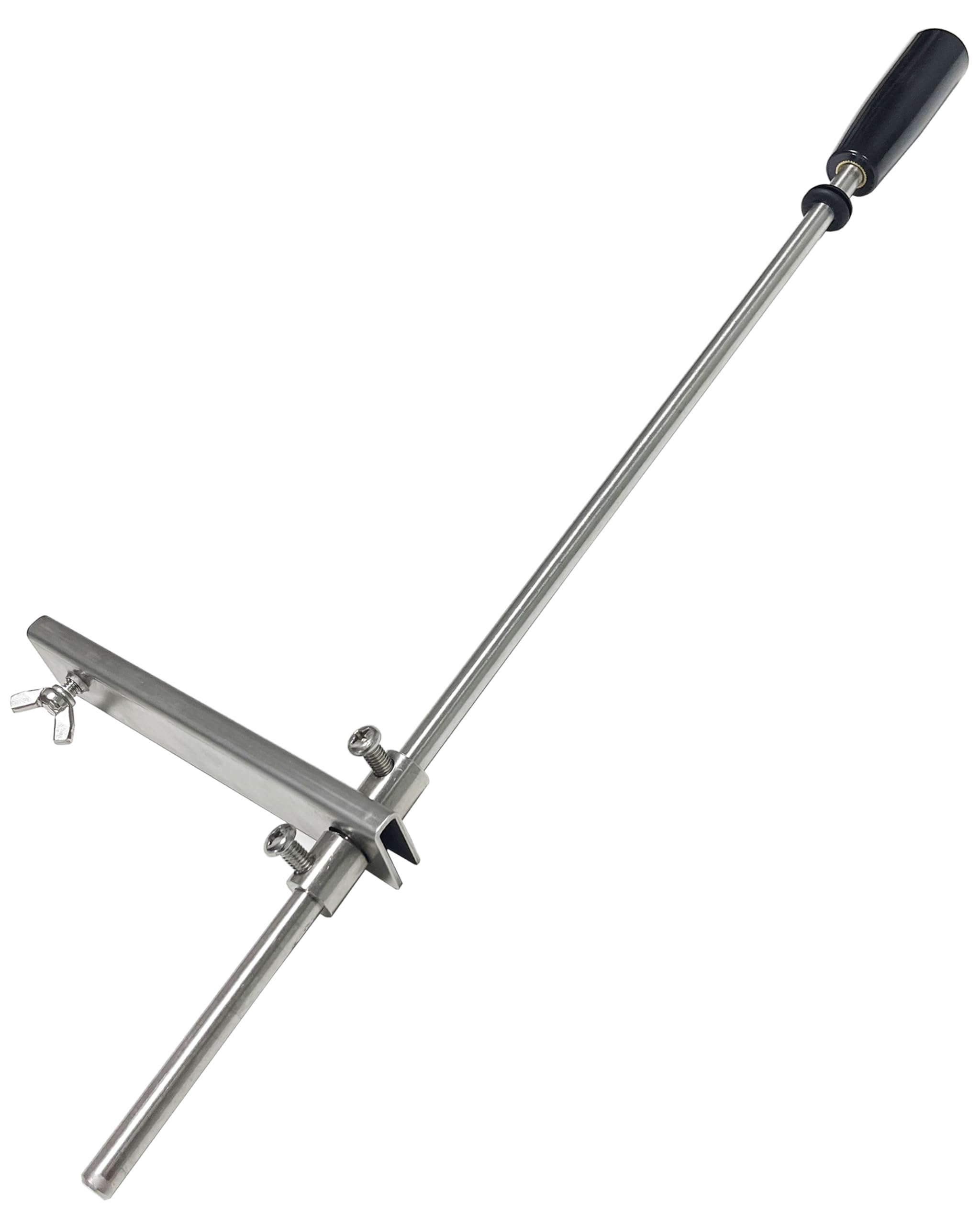 Pawsible Flame Broiler Adjusting Bar for Pit Boss Grill, Silver