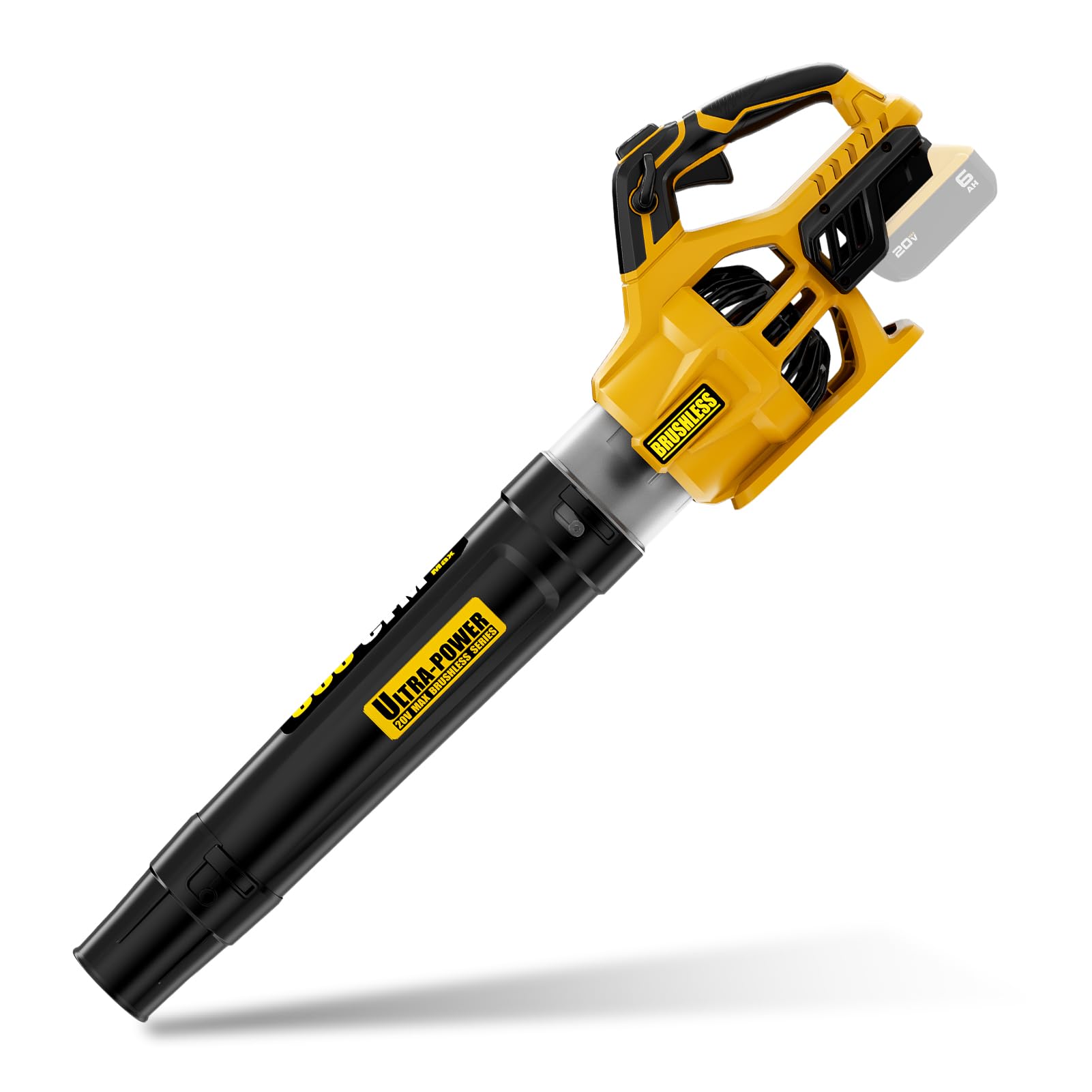 Paxwrenx Leaf Blower front view with concentrator nozzle