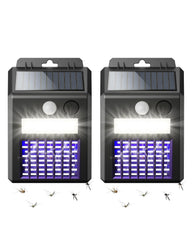 Peepst Solar Bug Zapper Outdoor front view with UV light