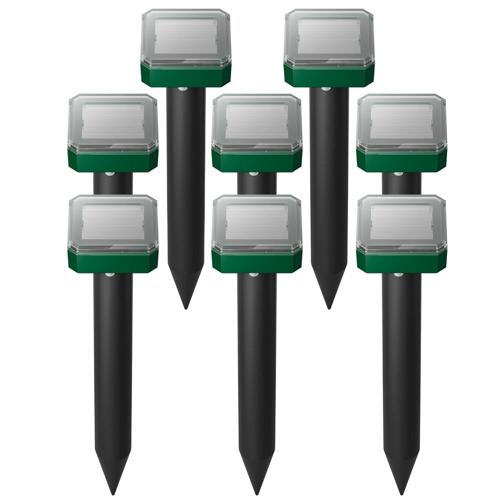 Peepst Solar Powered Mole Repeller in dark green color