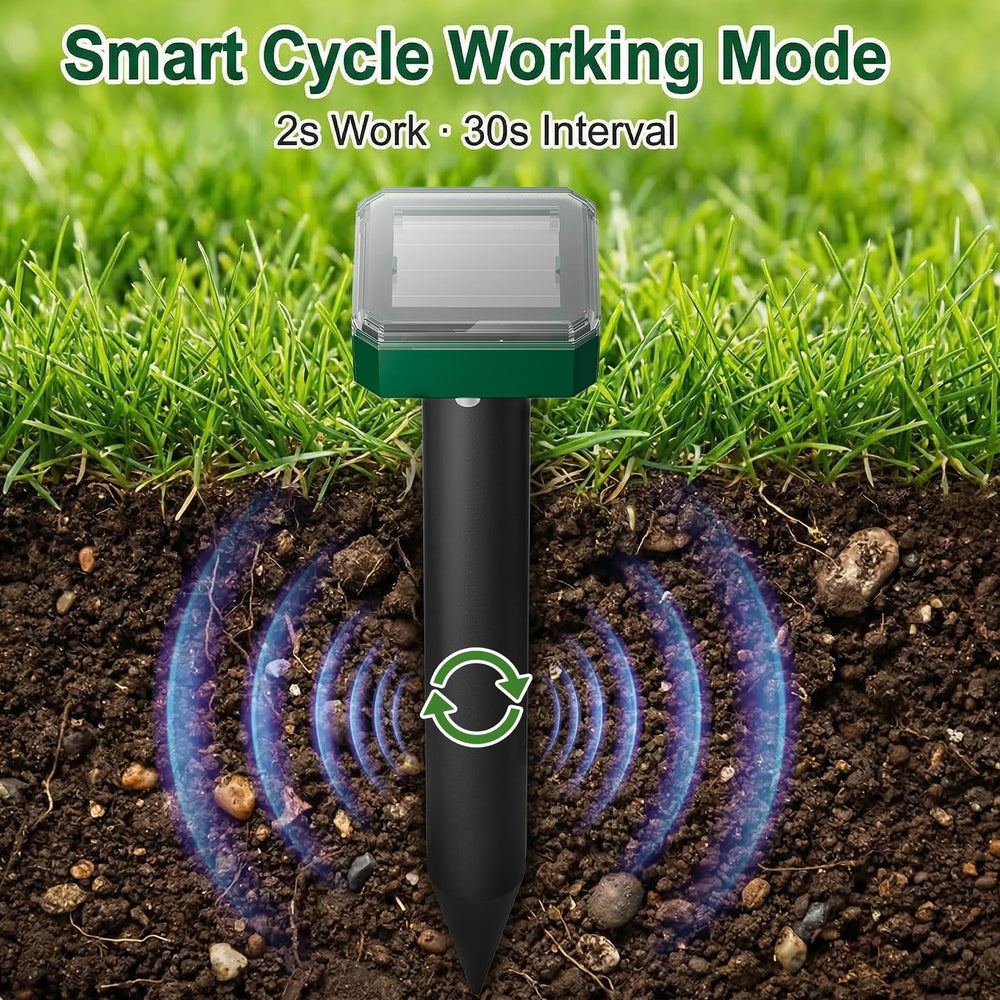 Peepst Solar Powered Mole Repeller pack of 8 units