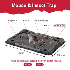Pelrayt Glue Mouse Trap side view showing packaging
