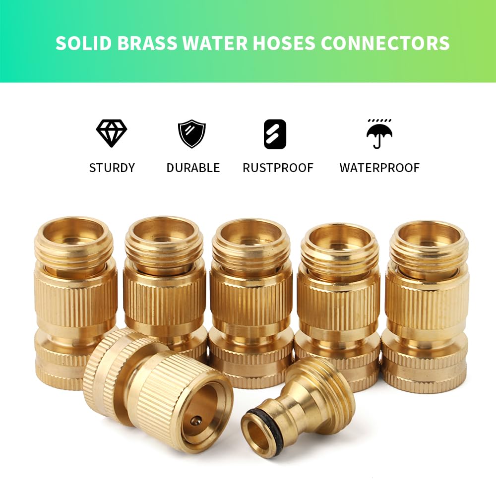 PELTEFLU Garden Water Pipe Quick Connect in garden setting