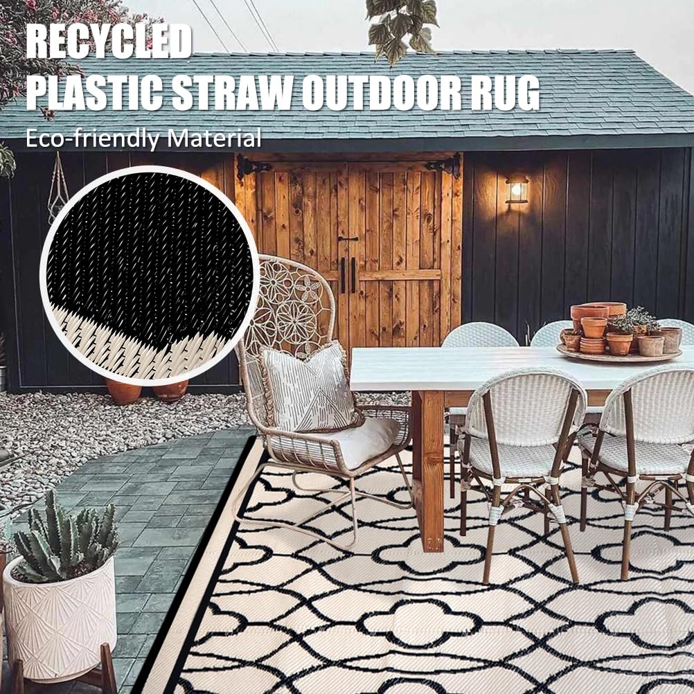 Pendolr Outdoor Rug 8x10 ft with UV protection feature