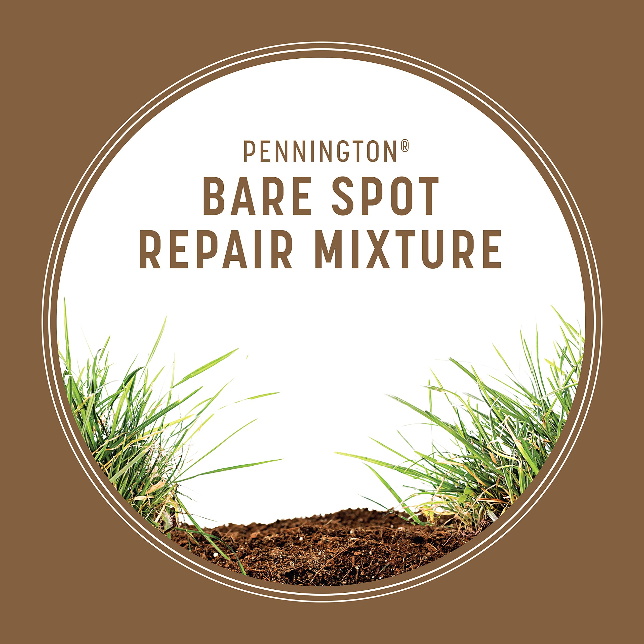Pennington Bare Spot Repair Grass Seeds on a lawn