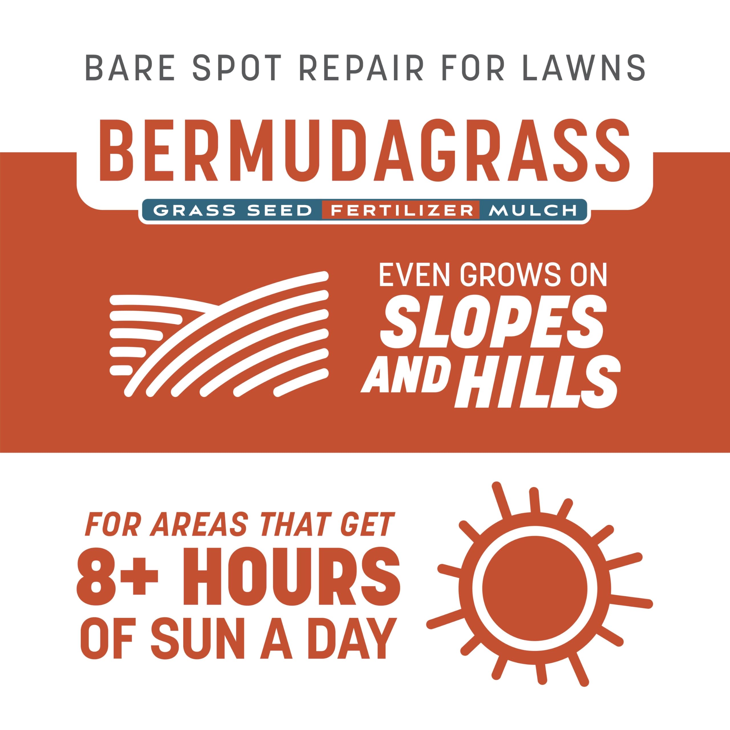 Pennington Smart Patch Bermuda Grass Seed 10 lb with mulch and fertilizer