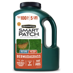 Pennington Smart Patch Bermuda Grass Seed 5 lb jug front view