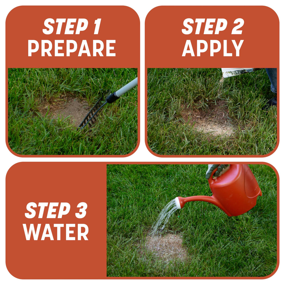 Pennington Smart Patch Bermuda Grass Seed with measuring cup