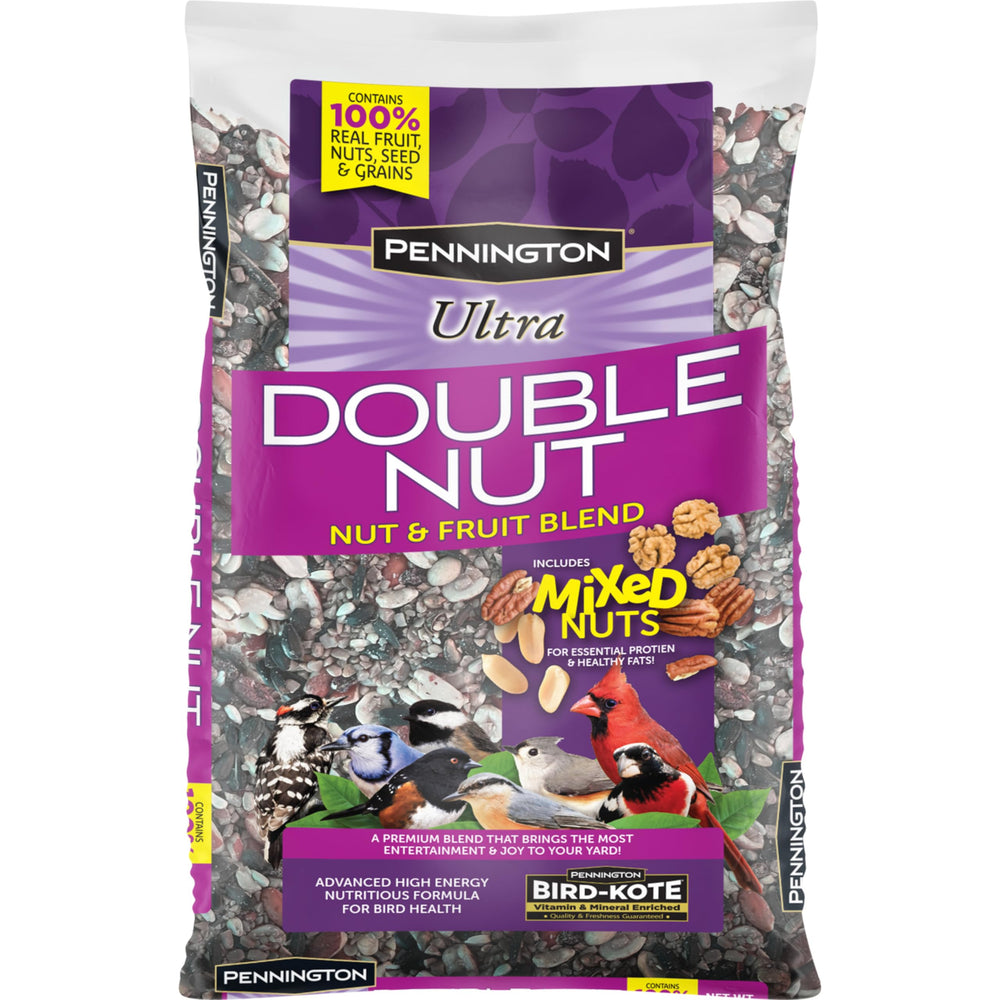 Pennington Ultra Double Nut & Fruit Blend in outdoor setting
