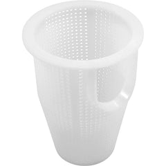 Pentair 070387 strainer basket front view, black plastic