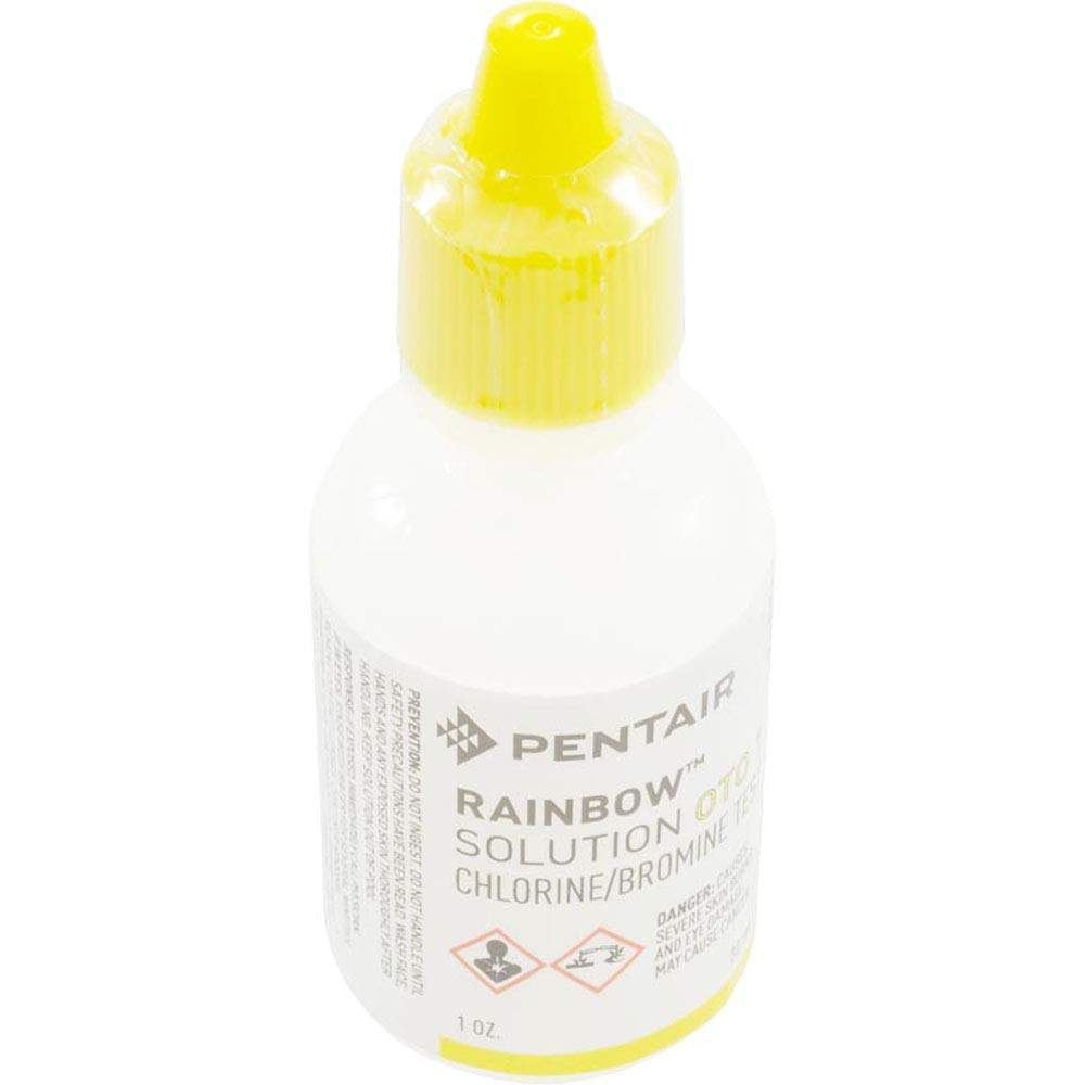 Pentair Test Solution OTO 1 oz bottle front view