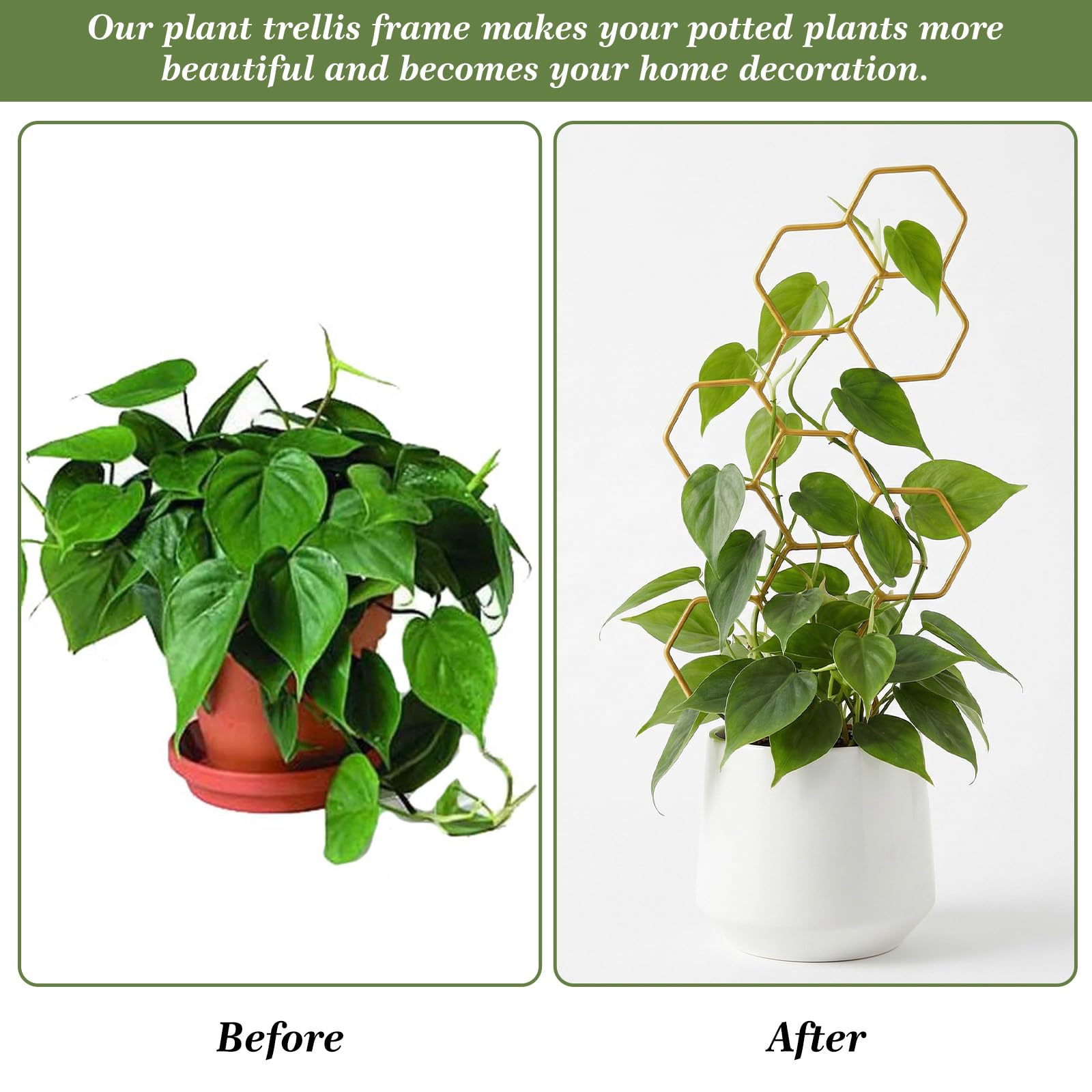 PEOVLVN Small Trellis in modern home decor setting