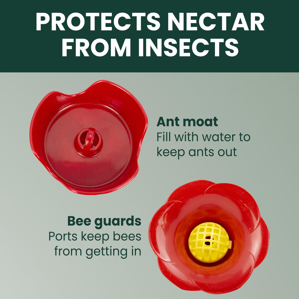 Perky-Pet Hummingbird Feeder with nectar filling process