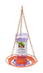 Perky-Pet Oriole Feeder 32 oz with orange tray and built-in stirrer