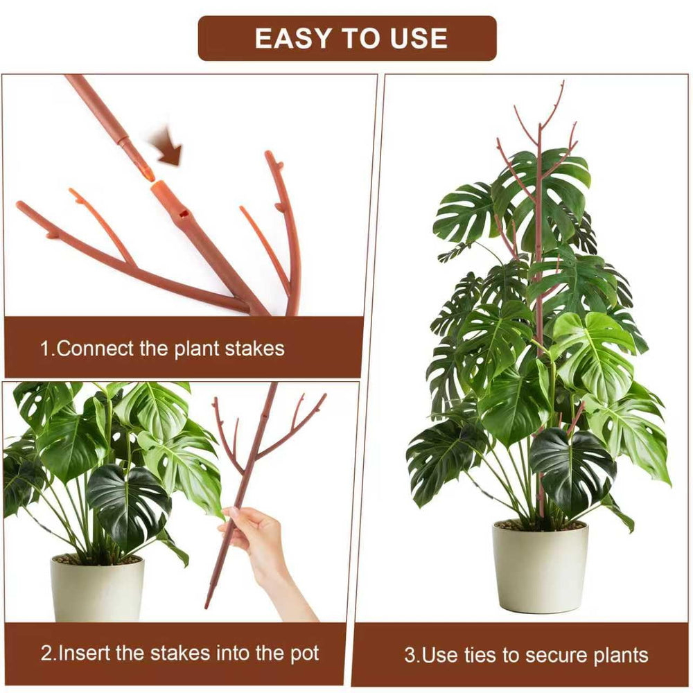 PERSZEN 6 Pack Monstera Plant Support packaging