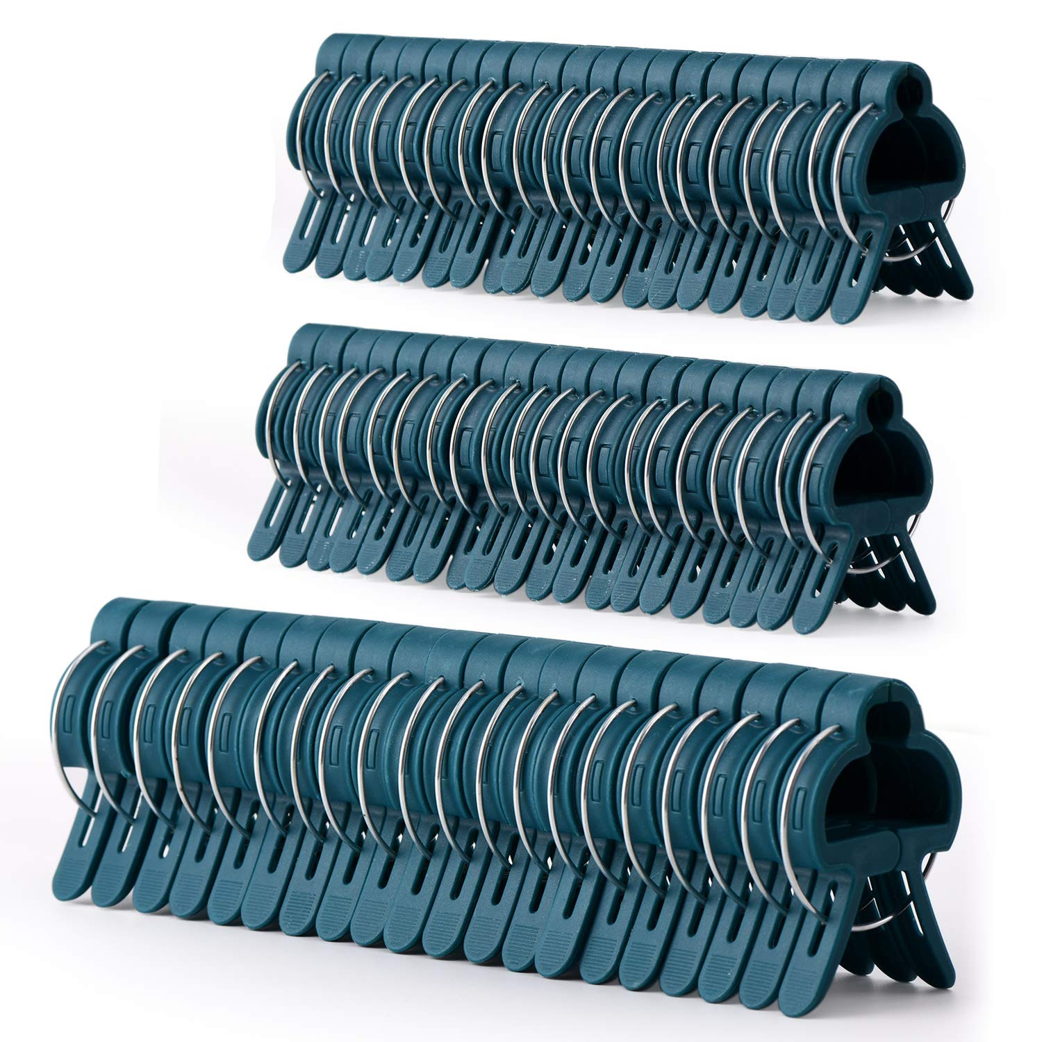 PERSZEN 60PCS Plant Clips set including large and small clips